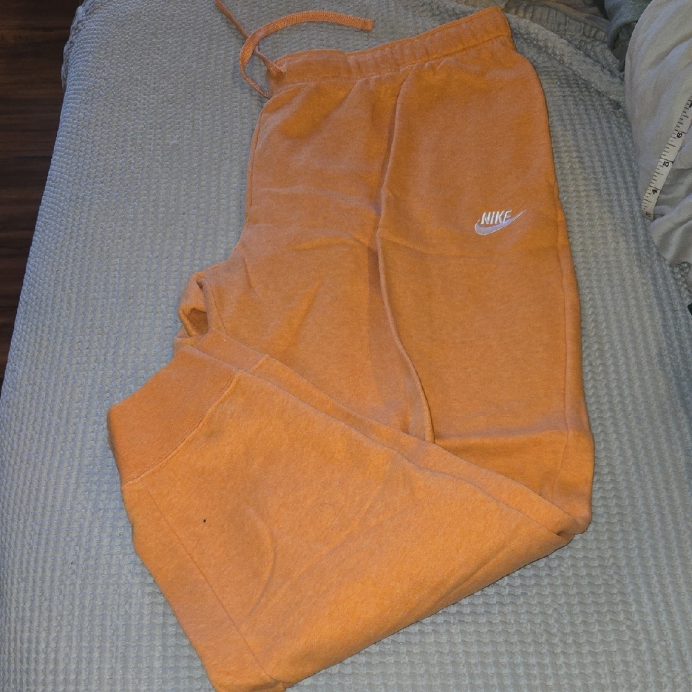 Nike Bright Orange Joggers